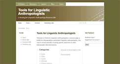 Desktop Screenshot of kit.linguisticanthropology.org